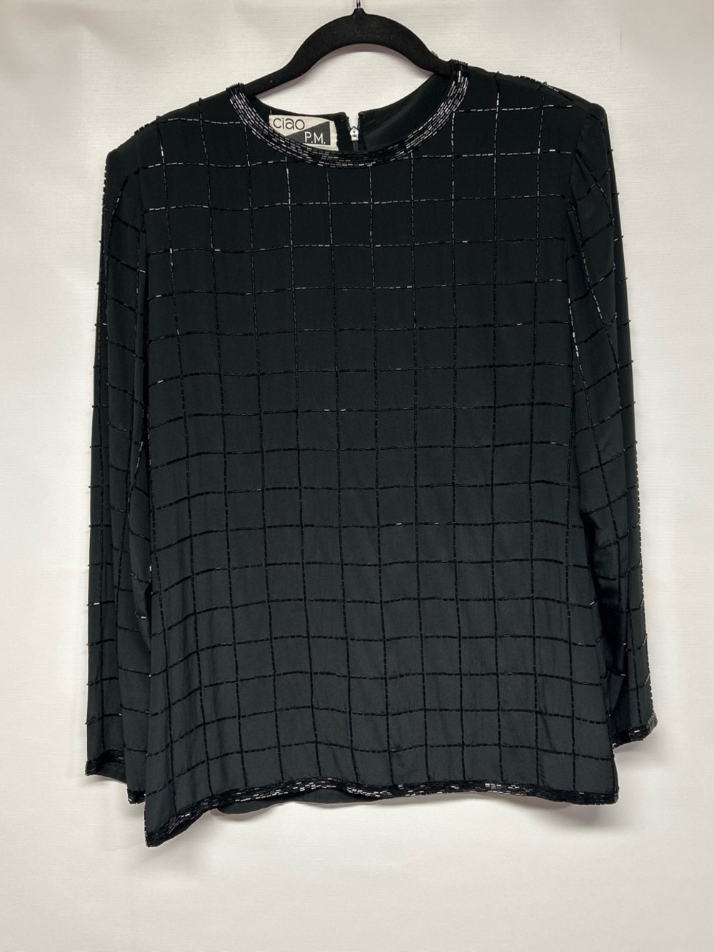Ciao P.M. Silk Blouse Size 14